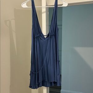 Blue women’s dress